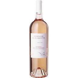 Domaine La Rabiotte Magnum Coteaux d'Aix en Provence vin Rosé 2017 la bouteille de 75 cl
