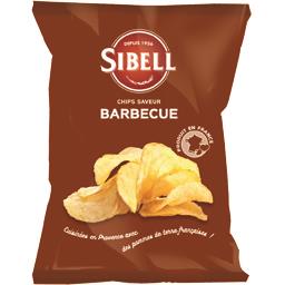 Sibell Chips saveur barbecue le paquet de 400 g
