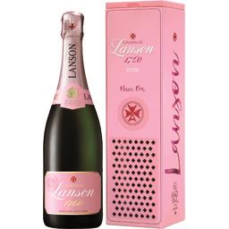 Champagne Lanson Champagne brut rosé la bouteille de 75 cl + étuit