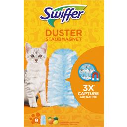 Swiffer Duster Attrape/Retient Idéal pour Animaux Pack de 9