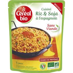 Céréal bio Riz & soja à l'espagnole BIO le sachet de 220 g