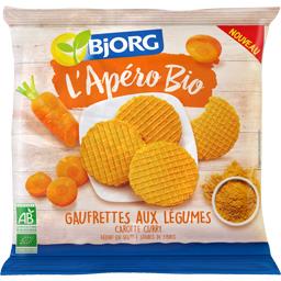 Bjorg L'Apéro BIO - Gaufrettes aux légumes carotte curry B... le paquet de 60 g
