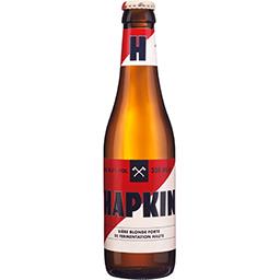 Hapkin Bière blonde forte la bouteille de 330 ml