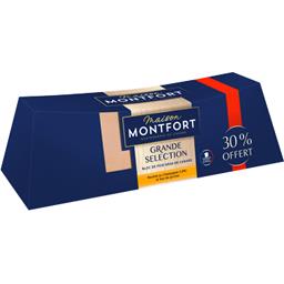 Montfort Bloc de foie gras de canard recette au champagne duo... le bloc de 460 g