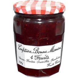Confiture aux 4 fruits Confiture aux 4 fruits ,BONNE MAMAN,le pot de 750g