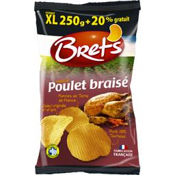 Chips saveur poulet braisé Bret's