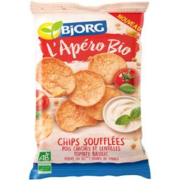 Bjorg L'Apéro BIO - Chips soufflées pois chiches lentille ... le paquet de 80 g