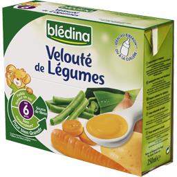 Velouté de légumes, dès 6M Velouté de légumes, dès 6M ,BLEDINA,les 2 briques de 250ml