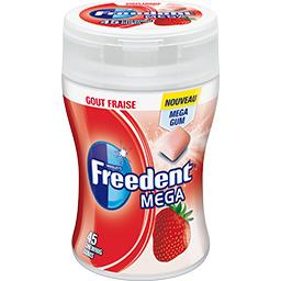 Freedent Mega - Chewing gum goût fraise la boite de 45 - 103 g