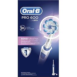 Oral-B Pro 600 Brosse à Dents Electrique avec Technologie Braun