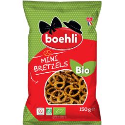 Mini Bretzels BIO Mini Bretzels BIO,BOEHLI,le sachet de 150 g