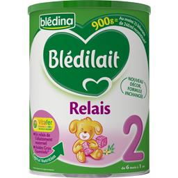 Lait relais 2ème age Lait relais 2ème age ,BLEDINA,la boite de 900 gr