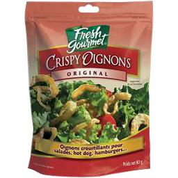 Crispy oignons Original Crispy oignons Original,FRESH GOURMET,le sachet de 80 g