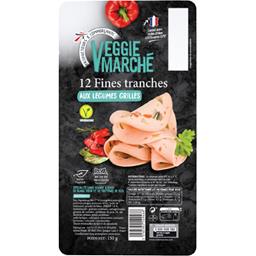Veggie Marché Fines Tranches aux légumes grillés la barquette de 150 g