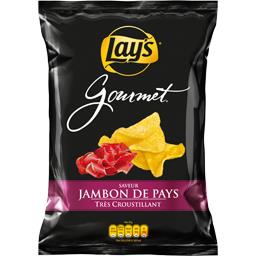 Lay's Chips Gourmet saveur jambon de pays le paquet de 45 g