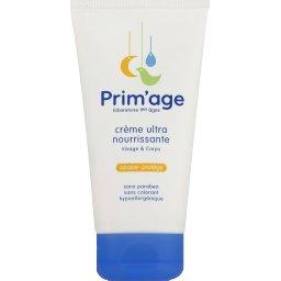 Crème ultra nourrissante peaux sèches, visage & corps Crème ultra nourrissante peaux sèches, visage & corps,Primage,le flacon de 150ml