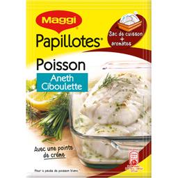 Papillotes de poisson Maggi Papillotes de poisson Maggi,MAGGI,le sachet de 18 g + sac de cuisson