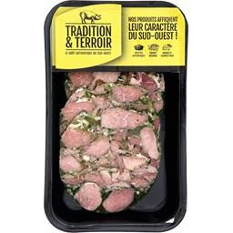 Jambon persillé à l'ail frais Jambon persillé à l'ail frais,INTERMARCHE,la barquette de 188 g environ