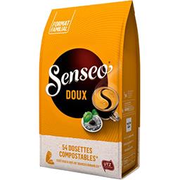 Senseo Dosettes de café moulu doux le paquet de 54 dosettes - 375 g -