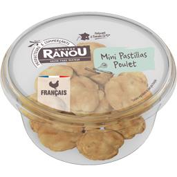 Monique Ranou Mini Pastillas poulet la barquette de 150 g