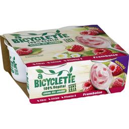 A Bicyclette Spécialité 100% végétal avoine riz amande framboise 4x100g