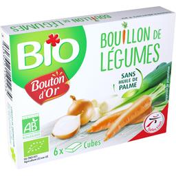 Bio Bouton d'Or Bouillon de légumes BIO les 6 cubes de 12 g