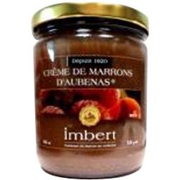 Crème de marrons d'aubenas Crème de marrons d'aubenas,Imbert,Le pot en verre de 525 Gr