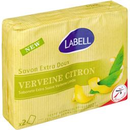Savon extra doux verveine citron Savon extra doux verveine citron,LABELL,les 2 pains de 100 g