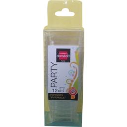 Home - Verrines Pyramide plastique Party Home - Verrines Pyramide plastique Party,DOMEDIA,le sachet de 12
