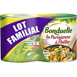 Bonduelle A Poêler - La Parisienne les 2 boites de 300 g