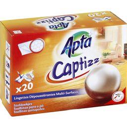 Captizz, lingettes dépoussiérantes x20 Captizz, lingettes dépoussiérantes x20,APTA,