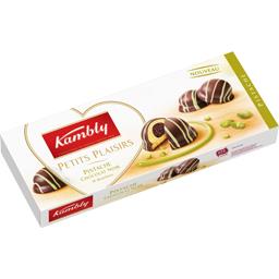Kambly Biscuits Petits Plaisirs pistache chocolat noir le paquet de 100 g