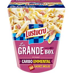 Box Penne Carbo emmental Box Penne Carbo emmental,LUSTUCRU,la box de 360 g