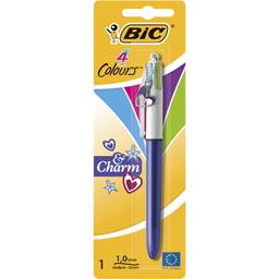 Bic Stylo-bille 4 couleurs Charm violet le stylo