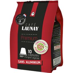 Café Launay Capsules de café Premium le paquet de 10 - 53 g