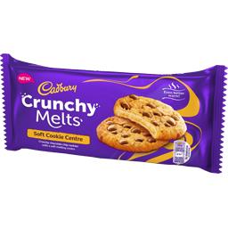 Cadbury Biscuits Crunchy Melts aux pépites de chocolat au la... le paquet de 156 g