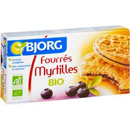 Fourres Aux Myrtilles Bio Bjorg Fourres Aux Myrtilles Bio Bjorg,BJORG,le paquet de 175g