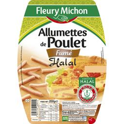 Allumettes de poulet fumées halal Fleury Michon