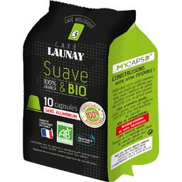 Café Launay Capsules de café Suave & BIO le paquet de 10 - 53 g