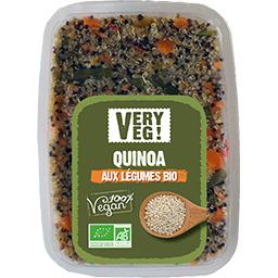 Very Veg Quinoa aux légumes BIO la barquette de 200 g