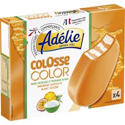 Adélie Colosse Color - Bâtonnets fruits exotiques et fromag... les 4 bâtonnets de 80 ml