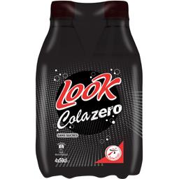 Look Soda au cola zéro les 4 bouteilles de 50 cl