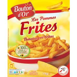 Pommes frites Pommes frites,BOUTON D'OR,le paquet de 1kg