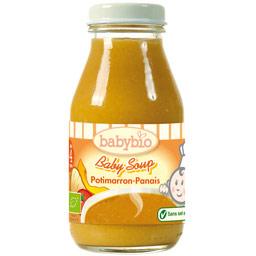 soupe potimarron et panais BIO sans sel ajouté dès 4 mois soupe potimarron et panais BIO sans sel ajouté dès 4 mois,BABYBIO,Bouteille verre