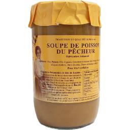 Soupe de poisson du pêcheur Soupe de poisson du pêcheur,Azaïs Polito,le bocal de 630g
