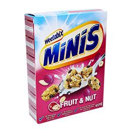 Cereais mini fruits e nuts