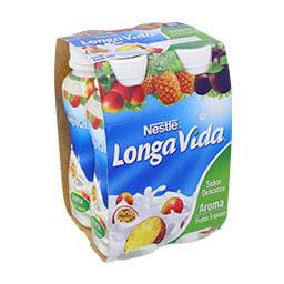 Iogurte líquido frutos tropicais