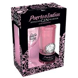 Gin Strawberry + C/ Oferta de Copo