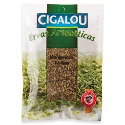 Manjericão em folhas, pacote