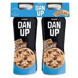 Iogurte liquido Dan'Up bolacha